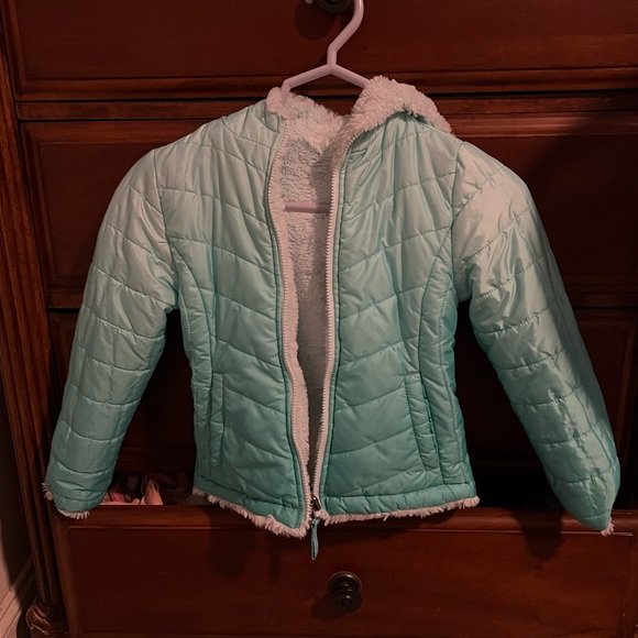 Girls reversible jacket. Size 6-6X - Picture 3 of 6